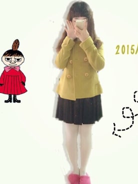 「nnn（エヌエヌエヌ）のアイテム（ジャケット/アウター）」を使った、Zzhou96さん（レディース・159cm）の春コーディネート