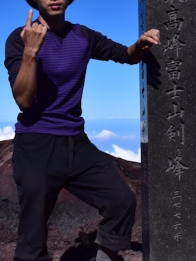 「Lowe alpine（ロウアルパイン）のアイテム」を使った、Osenさん（メンズ・166cm）の冬コーディネート