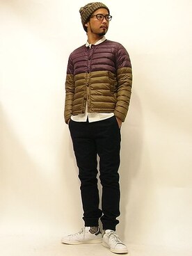 Gypsy Sons ジプシーアンドサンズ のダウンジャケット コートを使ったメンズ人気ファッションコーディネート Wear