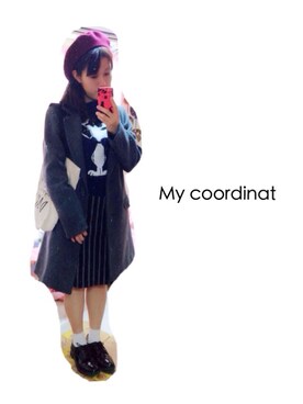 torinさん（レディース・147cm）の冬コーディネート