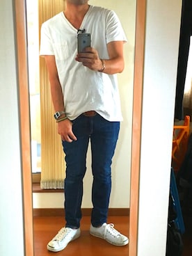 mabuさん（メンズ・176cm）の夏コーディネート