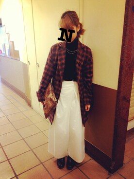 natsukiさん（レディース・161cm）の冬コーディネート