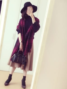 「crolla（クローラ）のアイテム」を使った、haruさん（レディース・157cm）の秋コーディネート
