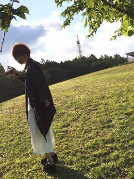 「mercibeaucoup,（メルシーボークー）のアイテム（ブルゾン）」を使った、はるやんさん（メンズ・168cm）の春コーディネート