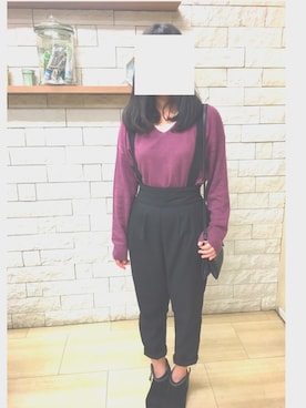 ameさん（レディース・152cm）の秋コーディネート