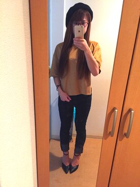 mikaさん（レディース・151cm）の秋コーディネート