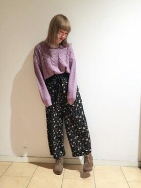 ゆきみさん（レディース・153cm）の秋コーディネート