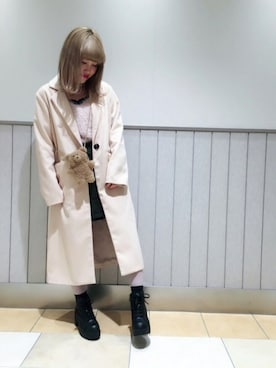 「merry jenny（メリージェニー）のアイテム（その他）」を使った、ゆきみさん（レディース・153cm）の秋コーディネート