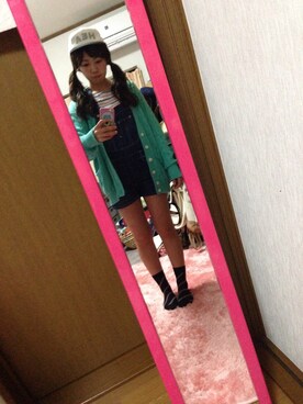 佐々木 玲佳さん（レディース・152cm）の春コーディネート