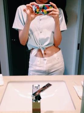 「BEAMS（ビームス）のアイテム（雑貨/ホビー）」を使った、Sashaさん（レディース・168cm）の夏コーディネート