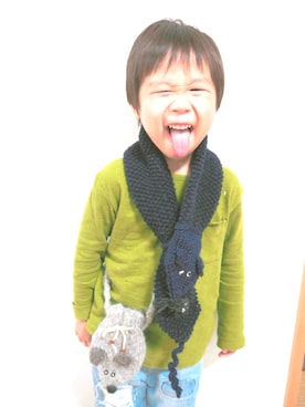 tomo❁︎さん（キッズ・100cm）の秋コーディネート