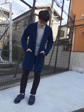 「アイテム（その他アウター）」を使った、ゆうへいさん（メンズ・170cm・20代）の秋コーディネート