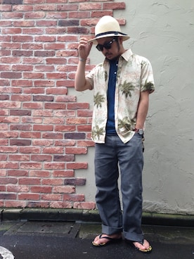 omata takayaさん(メンズ・171cm)の夏コーディネート