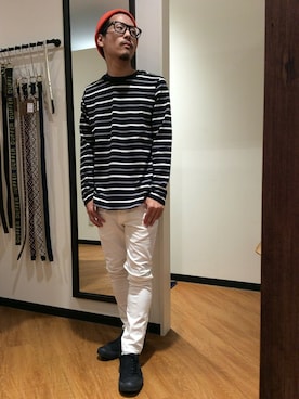 シバタさん（メンズ・168cm）の夏コーディネート