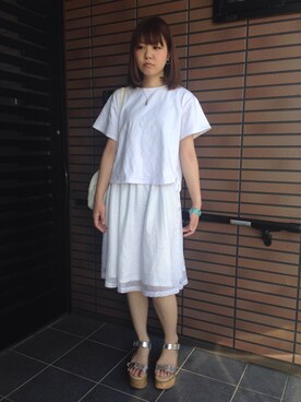 suzyyy.さん（レディース・161cm）の夏コーディネート