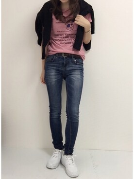 sana ¨̮♡さん（レディース・161cm）の春コーディネート