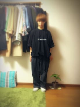 「アイテム（バングル/リストバンド）」を使った、Tさん（メンズ・162cm・20代）の夏コーディネート