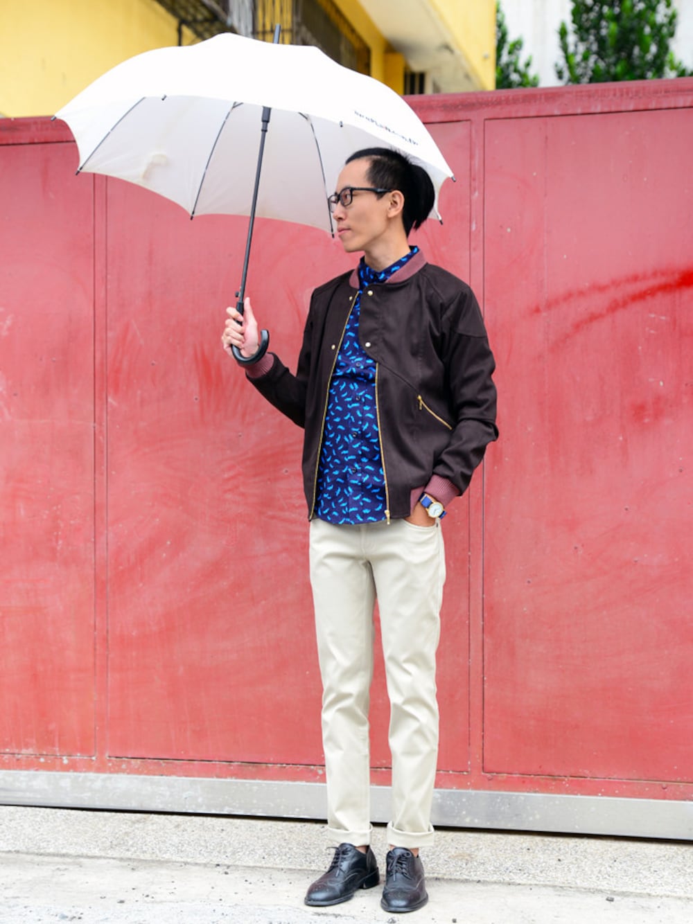 「plain-me、radiant」｜「仿麂絨夾克（その他アウター、ブラウン系）」を使った、plain-me_tcさん（メンズ・175cm）の秋コーディネートの1枚目の写真