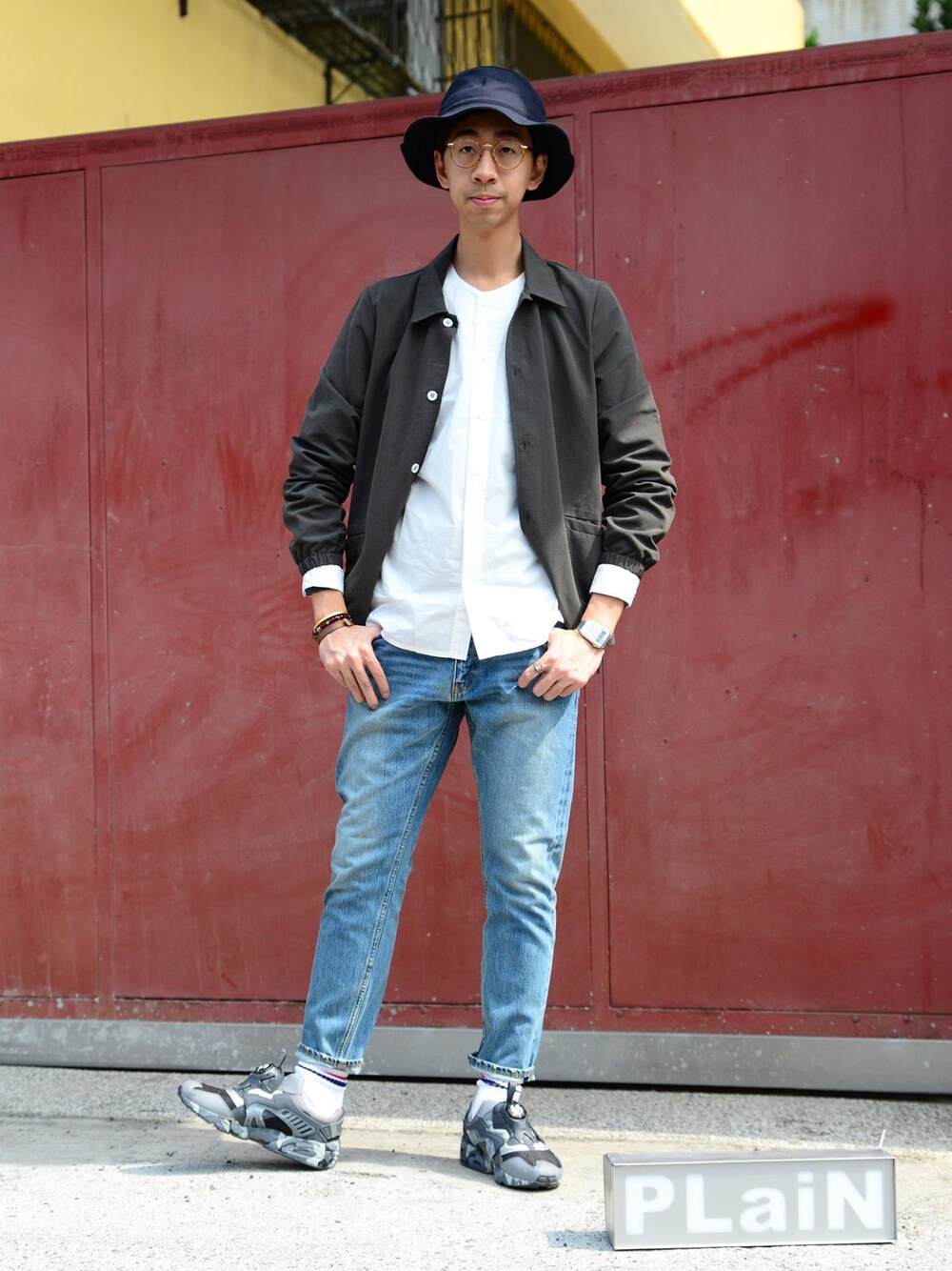 その他のその他、その他のその他、その他のその他を着用したメンズの冬コーディネートの1枚目の写真