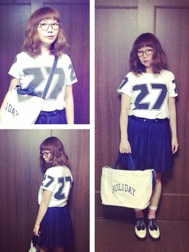 ichime ＊ kさん（レディース・157cm）の夏コーディネート