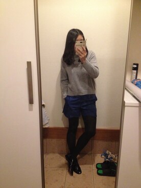 moe yamaguchiさん（レディース・158cm）の冬コーディネート