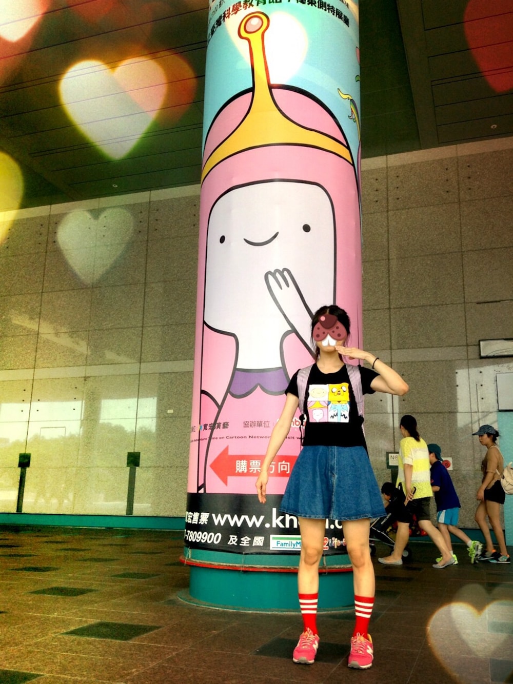 「lativのアイテム（Tシャツ/カットソー、ブラック系）」を使った、Ruby Hさん（レディース・155cm）の夏コーディネートの1枚目の写真