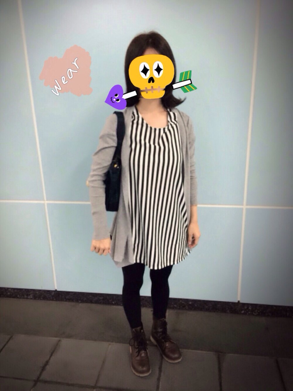 「ORENDAのアイテム（チュニック、その他）」を使った、Ruby Hさん（レディース・155cm）の春コーディネートの1枚目の写真