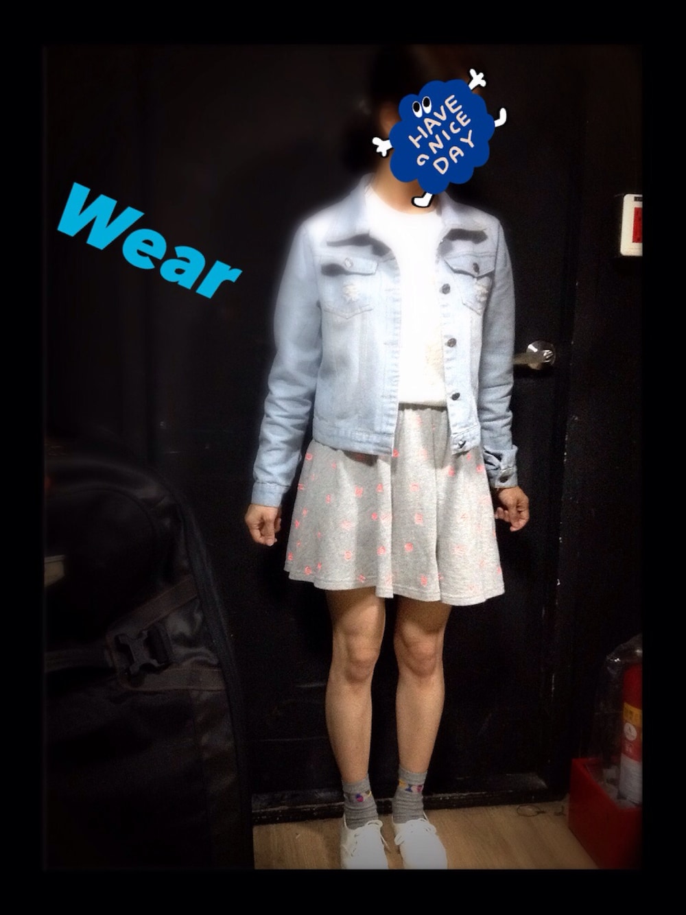 「5のアイテム（スカート、グレー系）」を使った、Ruby Hさん（レディース・155cm）の夏コーディネートの1枚目の写真