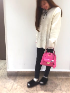 「ラリエット」｜Jessie   ☺︎さん（レディース・151cm）の秋コーディネート