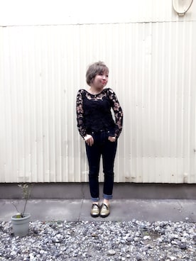 「アイテム（パンプス）」を使った、bootamさん（レディース・143cm）の秋コーディネート