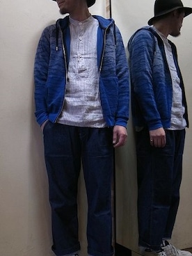 「 ヤーモ」｜gigileさん（メンズ・180cm）の春コーディネート