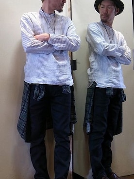「 ヤーモ」｜gigileさん（メンズ・180cm）の春コーディネート