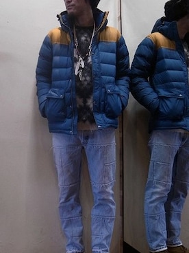 「Rab（ラブ）のアイテム（ジャケット/アウター）」を使った、gigileさん（メンズ・180cm）の冬コーディネート