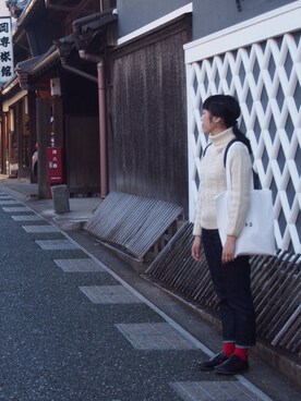 ami sakakibaraさん（レディース・156cm）の秋コーディネート