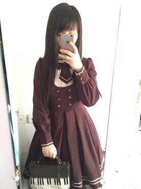 「axes femme（アクシーズファム）のアイテム（メッセンジャーバッグ）」を使った、志鬼姫さん（レディース・166cm）の春コーディネート