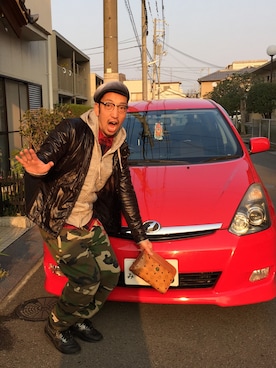「カモフラパンツ」｜「アイテム（その他アウター）」を使った、Masayangさん（メンズ・182cm）の冬コーディネート