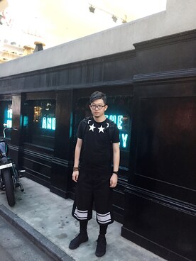 「L.H.P（エルエイチピー）のアイテム（カーゴパンツ）」を使った、zennn89さん（メンズ・183cm）の秋コーディネート