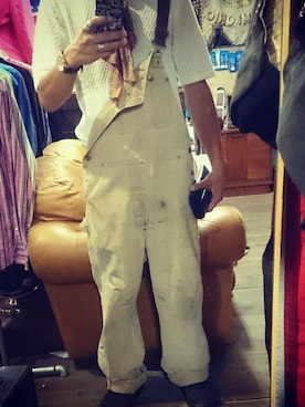 「アイテム（オールインワン・サロペット）」を使った、Y.Sさん（メンズ・177cm・20代）の秋コーディネート