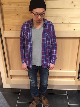 AGATSUMAさん（メンズ・174cm）の冬コーディネート