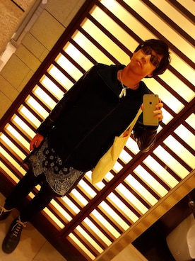 「cheap monday」｜「アイテム（その他）」を使った、サカイショウゴさん（メンズ・165cm）の秋コーディネート
