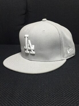 「NEW ERA（ニューエラ）のアイテム（キャップ、グレー系）」を使った、WCCFさん（メンズ・170cm）の夏コーディネート