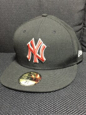 「NEW ERA（ニューエラ）のアイテム（キャップ、ブラック系）」を使った、WCCFさん（メンズ・170cm）の夏コーディネート