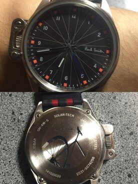 「Paul Smith（ポールスミス）のアイテム（アナログ腕時計、ブラック系）」を使った、WCCFさん（メンズ・170cm）の秋コーディネート