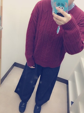 「ANOTHER BRANCH（アナザーブランチ）のアイテム（トップス）」を使った、imさん（レディース・150cm）の秋コーディネート