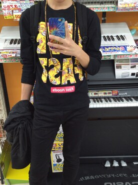 「ショッピング」｜「アイテム（ミリタリージャケット）」を使った、⚡️⚡️ゆうたび〜ず⚡️⚡️さん（メンズ・168cm）の秋コーディネート