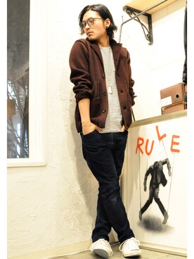 ニットジャケット のメンズコーディネート一覧 Wear