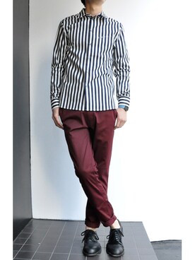 「 チノパン」｜DFTOKYOAkiさん（メンズ・175cm）の春コーディネート