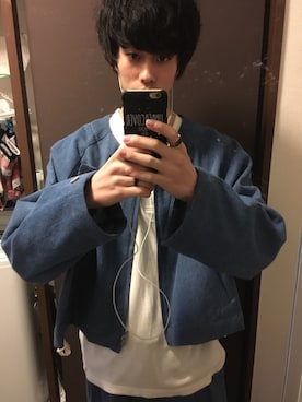 「UNDERCOVER（アンダーカバー）のアイテム（その他）」を使った、アキさん（メンズ・180cm）の春コーディネート