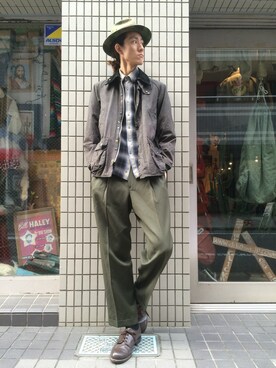 「アイテム（その他アウター）」を使った、キタタクさん（メンズ・187cm・20代）の秋コーディネート