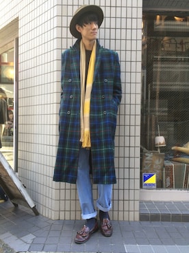 「アイテム（その他アウター）」を使った、キタタクさん（メンズ・187cm・20代）の冬コーディネート